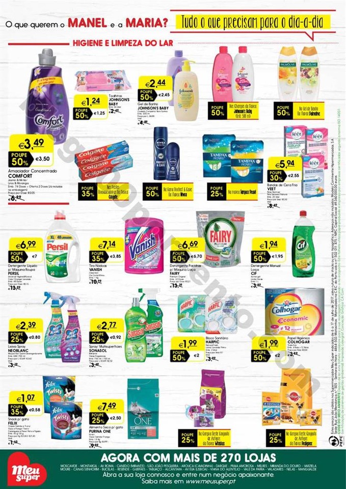 Antevisão Folheto MEU SUPER Promoções de 6 a 17
