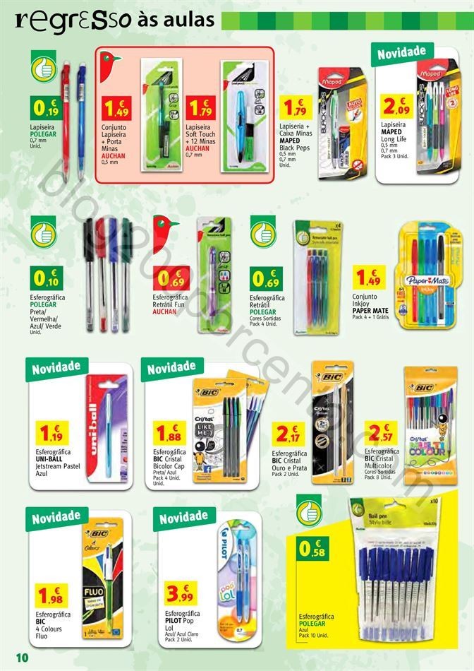 Antevisão Folheto JUMBO Regresso às aulas promo