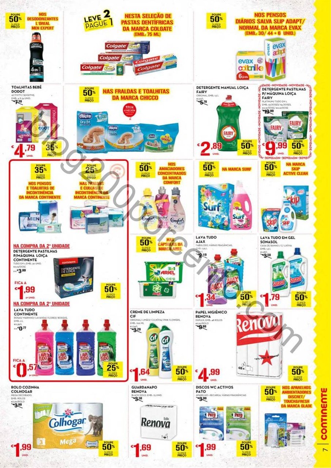 Antevisão Folheto CONTINENTE - MODELO Madeira pro