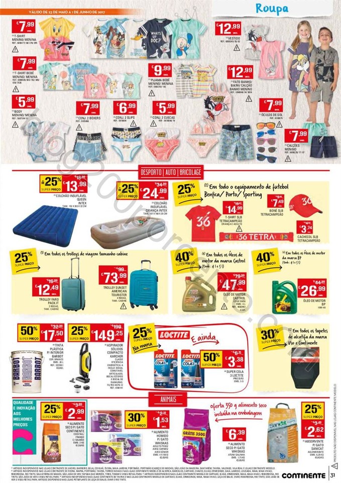 Antevisão Folheto CONTINENTE Promoções de 23a 2