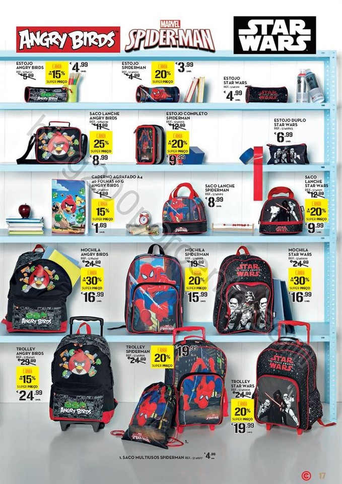 Antevisão Folheto CONTINENTE Regresso às aulas d