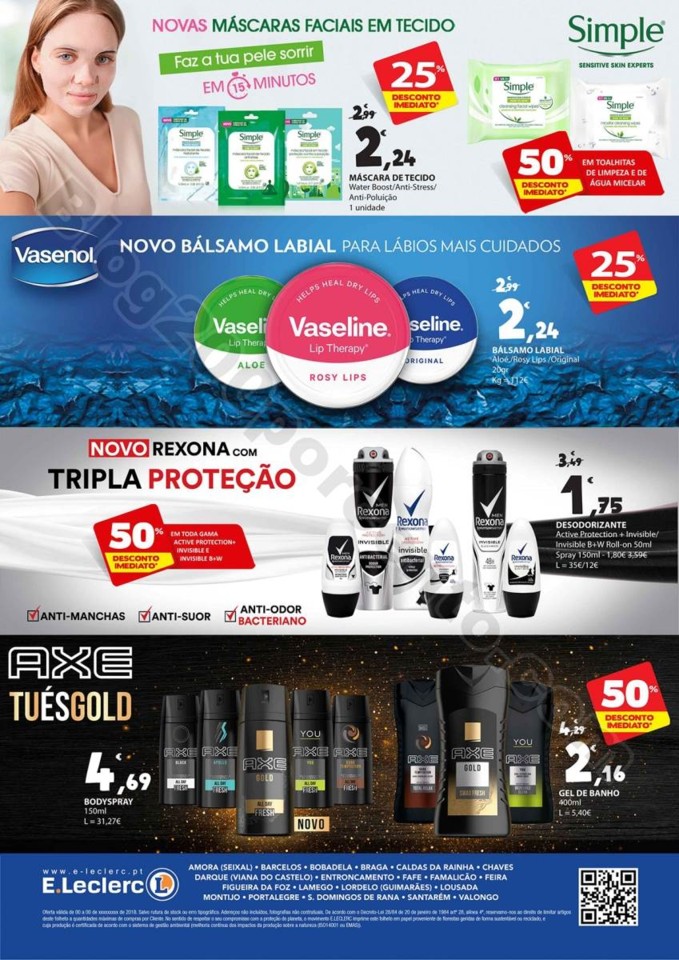 Novo Folheto E-LECLERC Extra Promoções de 23 fev