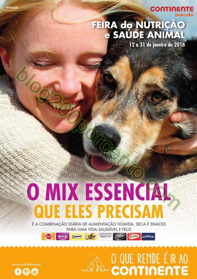 Antevisão Folheto CONTINENTE Pets promoções de 