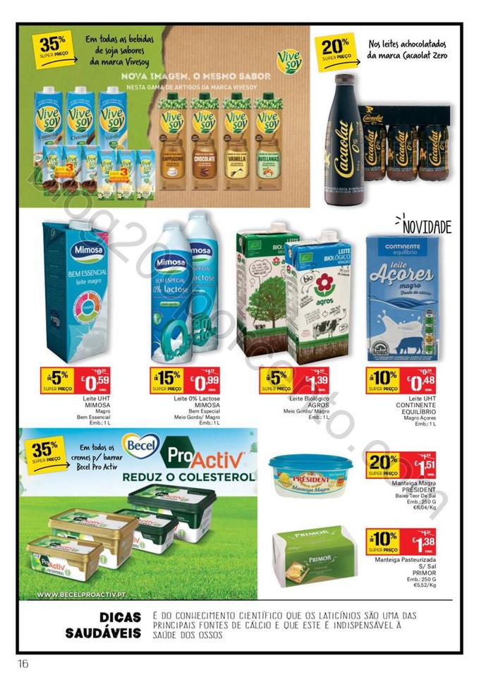 Antevisão Folheto CONTINENTE Alimentação Saudá