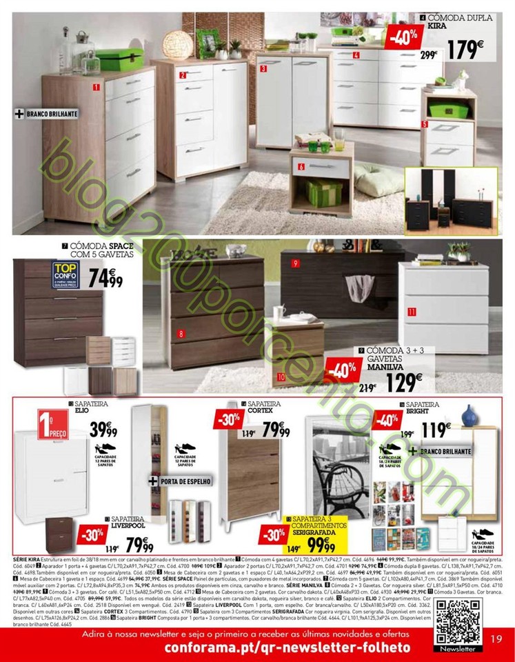 Novo Folheto CONFORAMA Promoções de 17 a 31 mar