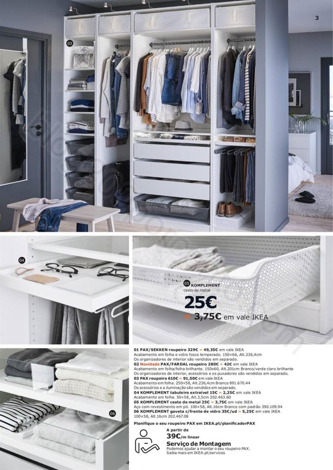 Antevisão Folheto IKEA Quartos promoções de 22 