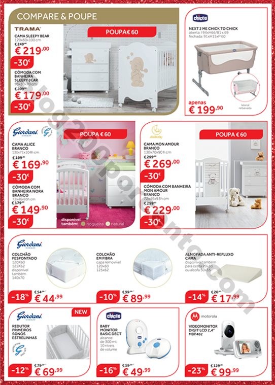 Antevisão Folheto Prénatal promoções de 29 nov