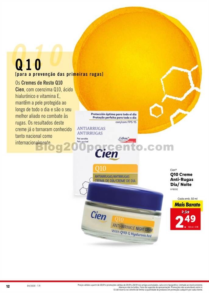 Antevisão Folheto LIDL Beleza Promoções de 20 a