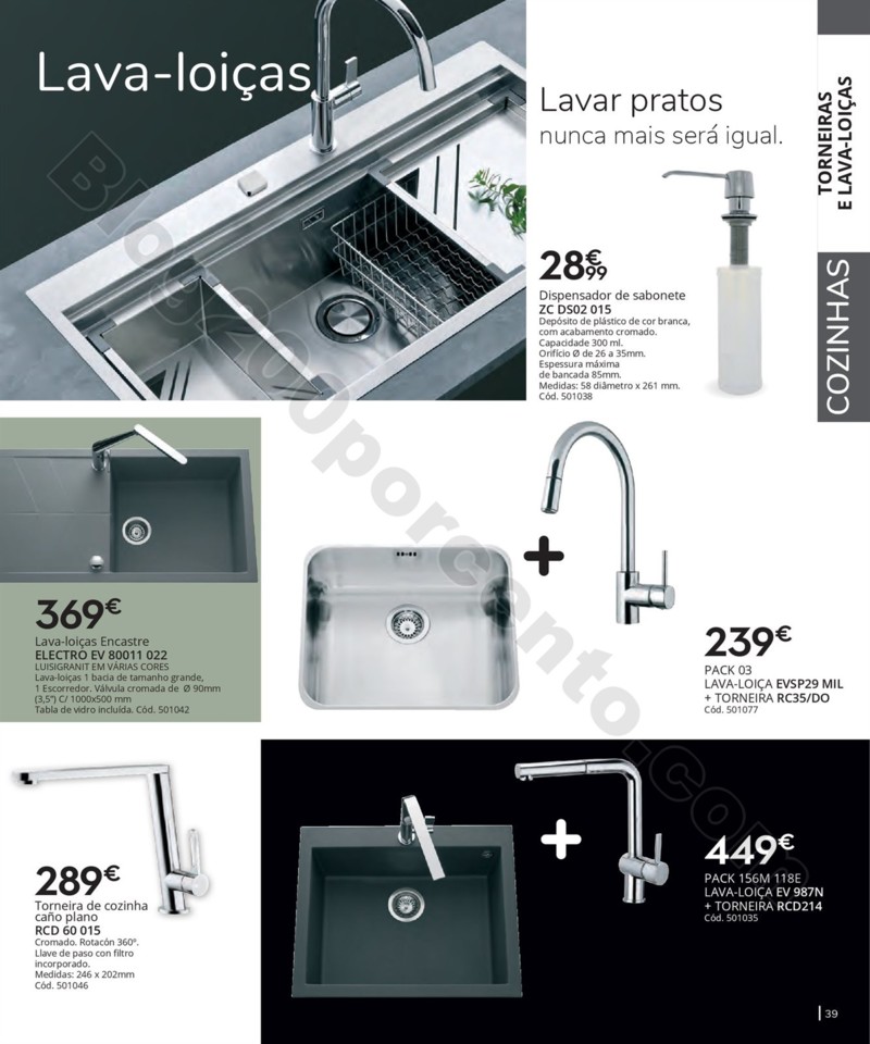 Antevisão Folheto CONFORAMA Cozinhas promoções 