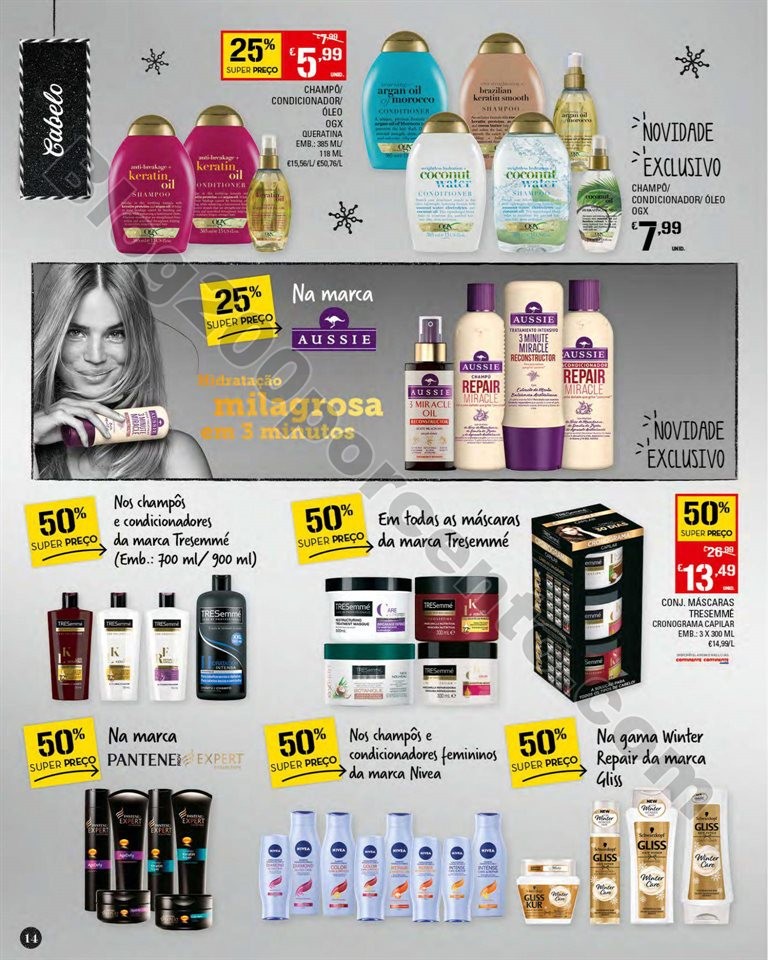 Antevisão Folheto CONTINENTE Fim de ano em Beleza