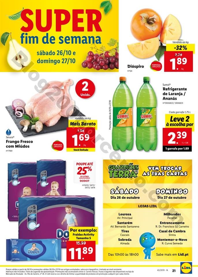 Antevisão Folheto LIDL Promoções a partir de 21