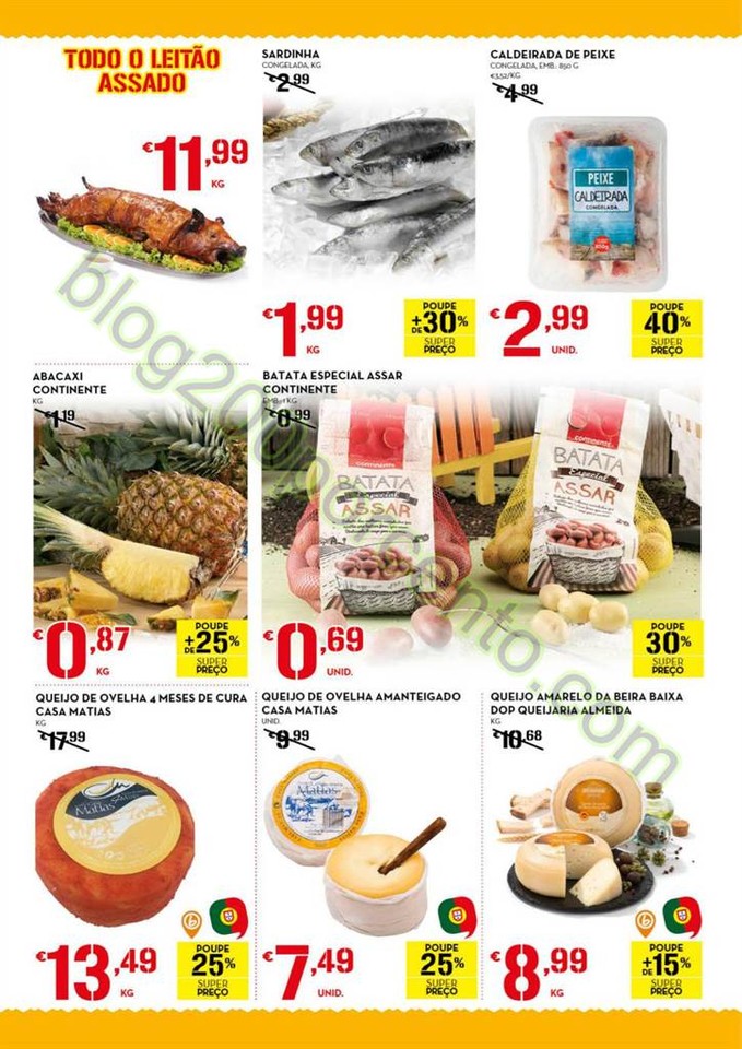 Antevisão Folheto CONTINENTE Fim de Semana de 24 