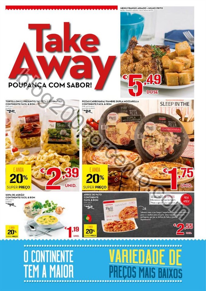 Antevisão Folheto CONTINENTE - MODELO Madeira pro