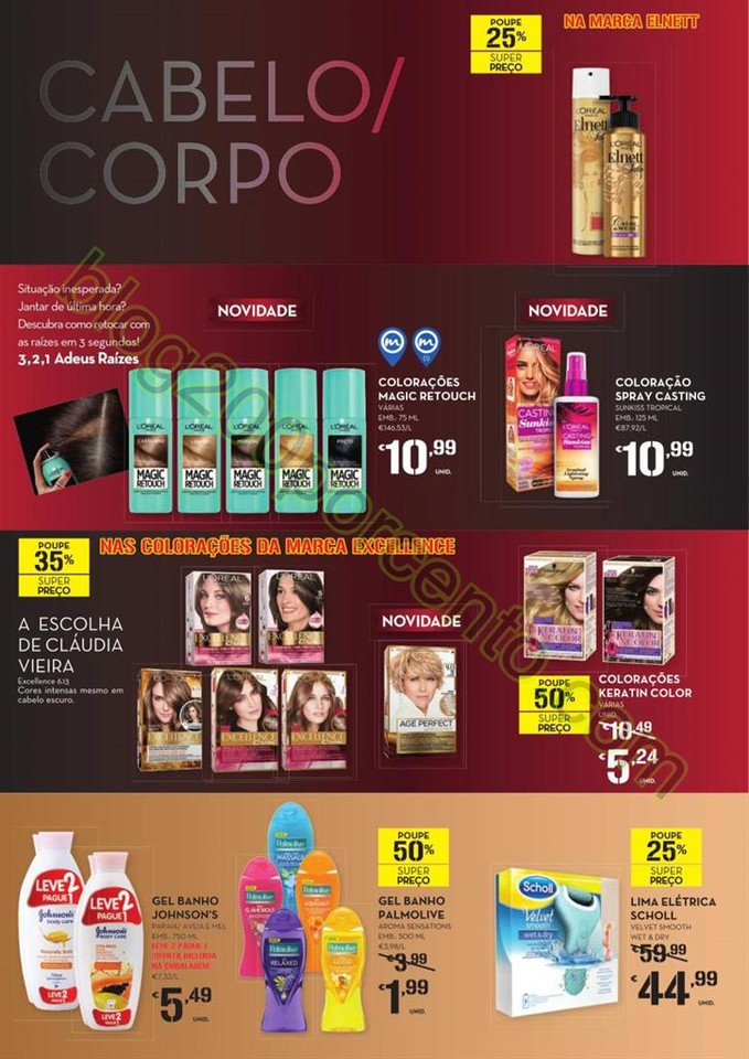 Antevisão Folheto CONTINENTE Mulher promoções d
