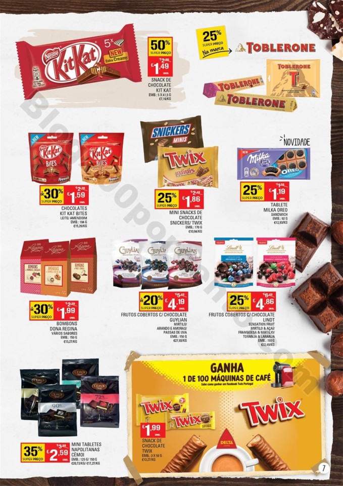 Antevisão Folheto CONTINENTE Doce Promoções a p