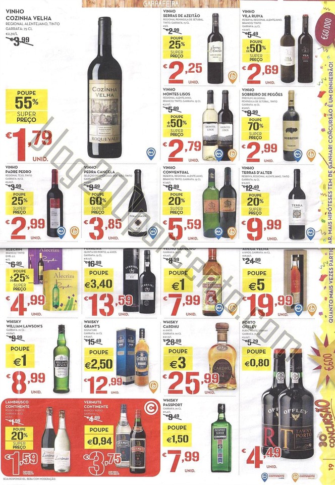 Antevisão Folheto CONTINENTE Promoções de 1 a 7