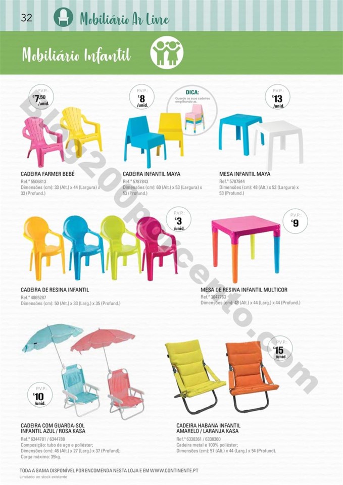 Antevisão Catálogo CONTINENTE Ar livre de 8 maio