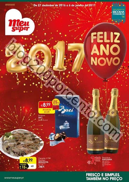 Antevisão Folheto MEU SUPER Promoções de 27 dez