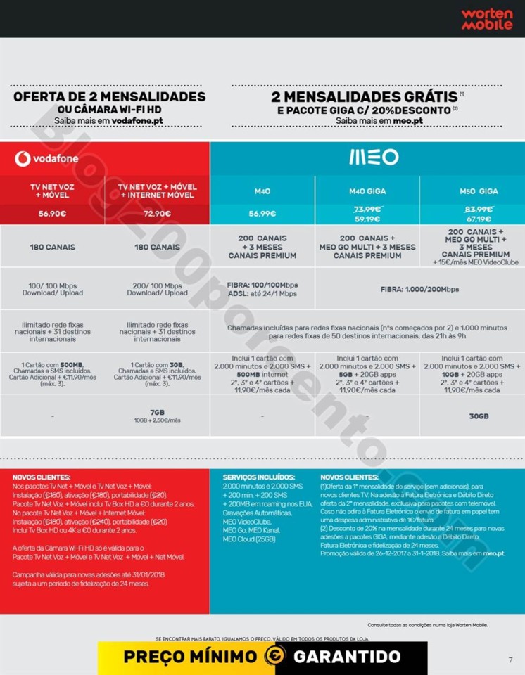Antevisão Folheto WORTEN Mobile Promoções 25 ja