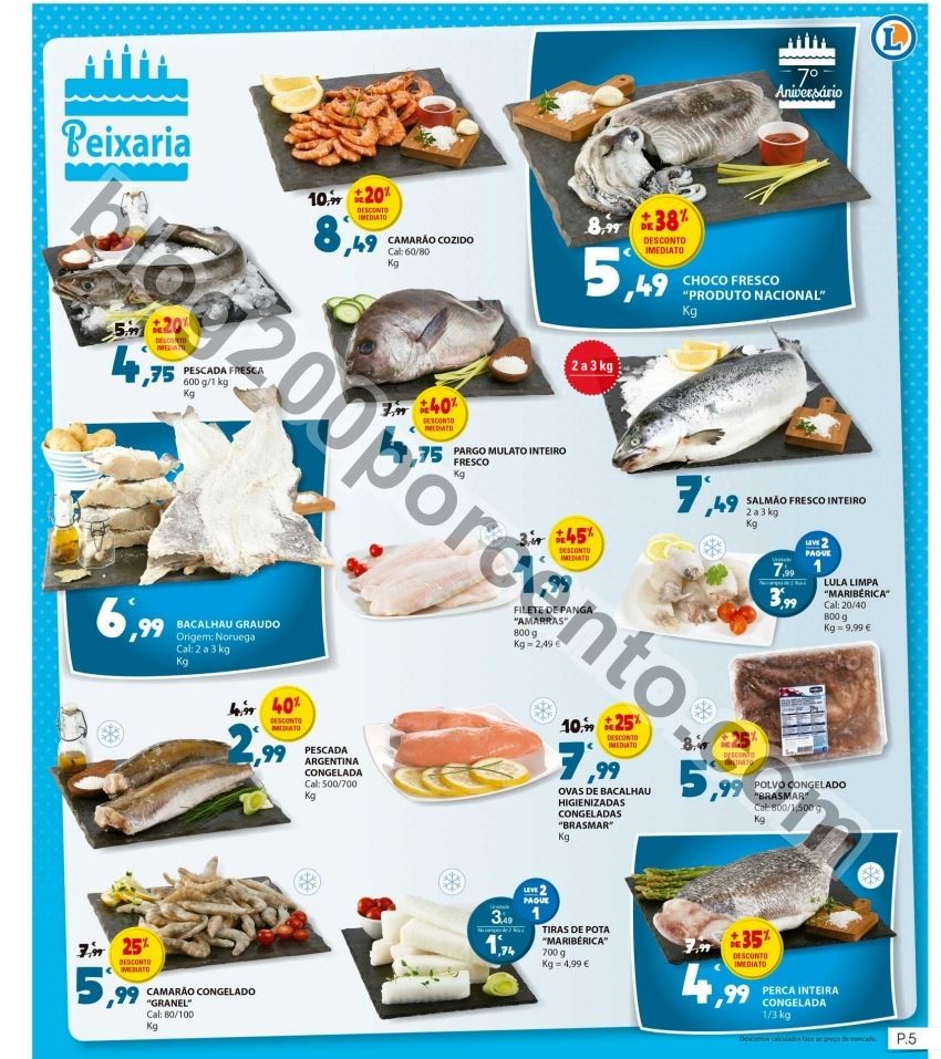 Antevisão Folheto E-LECLERC Aniversário Rana de 