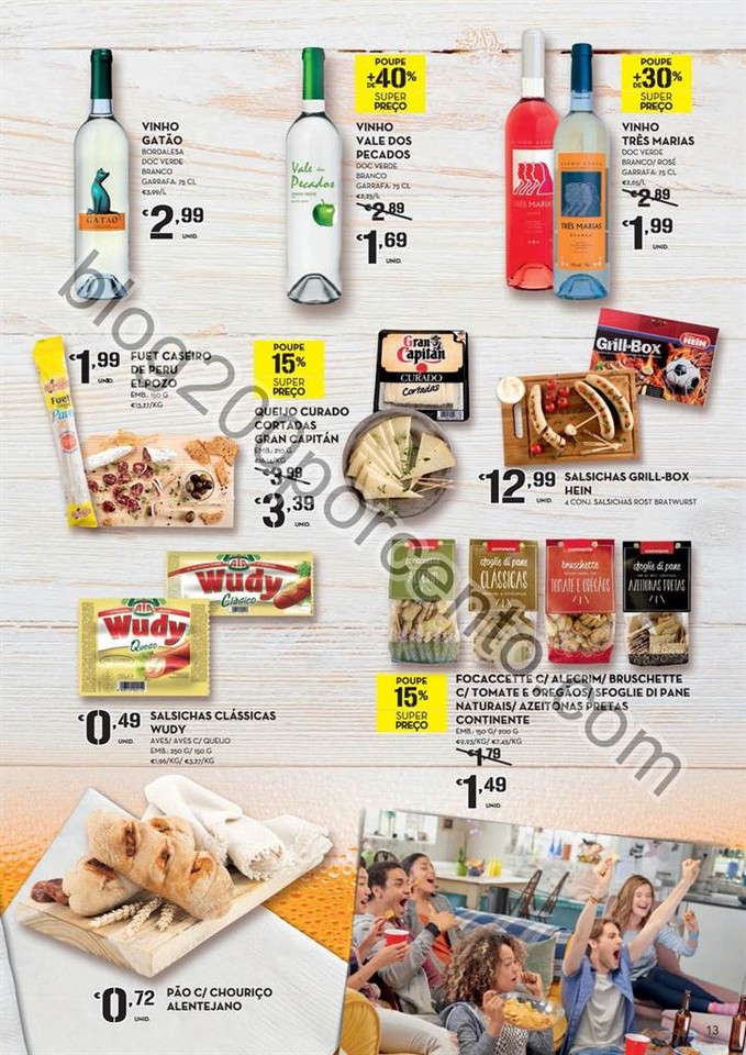 Antevisão Folheto CONTINENTE Cervejas e Mariscos 