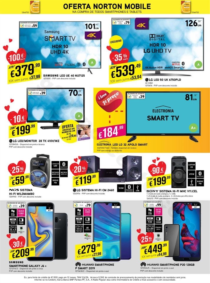 Antevisão Folheto RADIO POPULAR Promoções de 5 