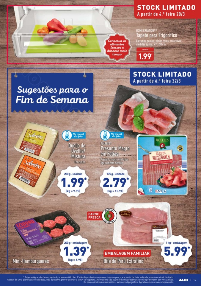 Antevisão Folheto ALDI Promoções a partir de 20