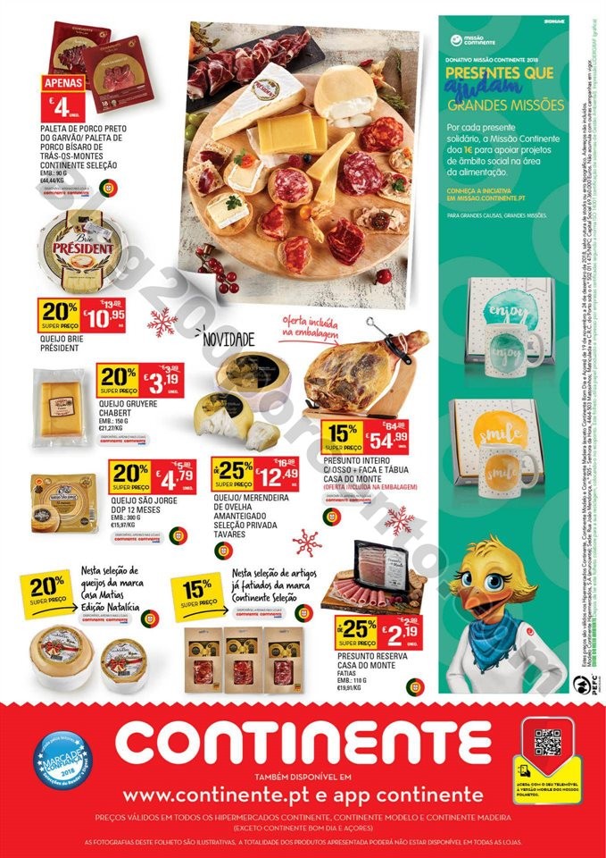 Antevisão Folheto CONTINENTE Especial Natal promo