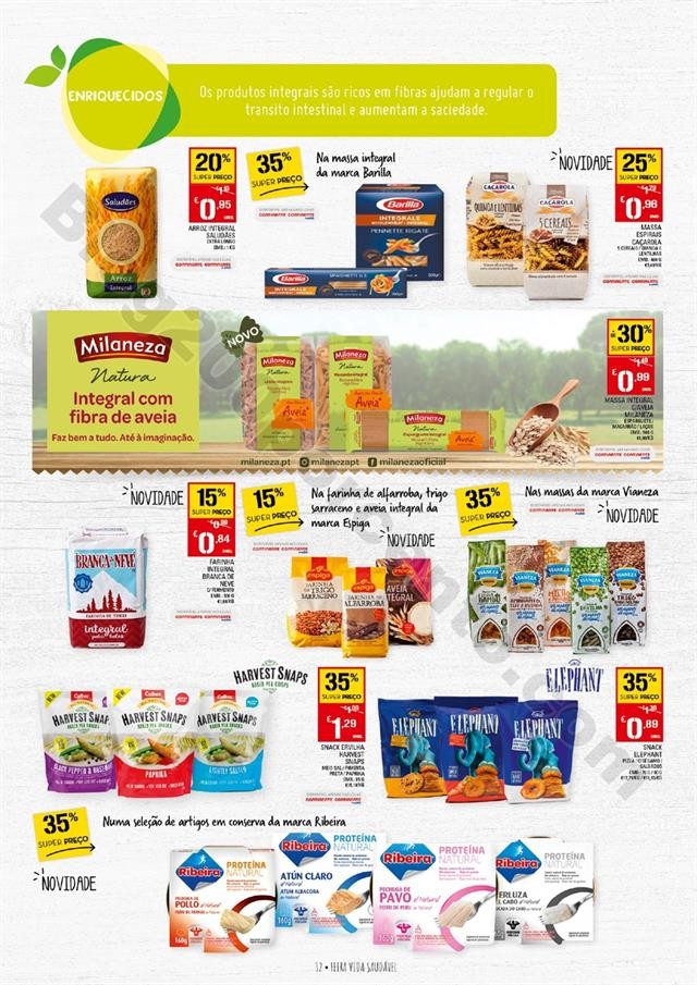 Antevisão Folheto CONTINENTE Feira Vida Saudável