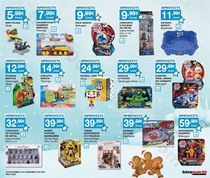 Antevisão Folheto INTERMARCHÉ Brinquedos Natal P