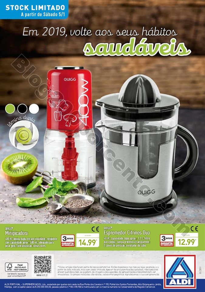 Antevisão Folheto ALDI Promoções a partir de 2 