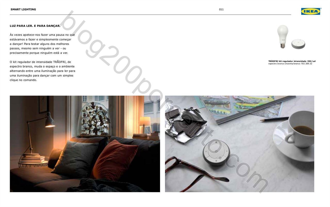 Antevisão Folheto IKEA Smart Lighting promoções