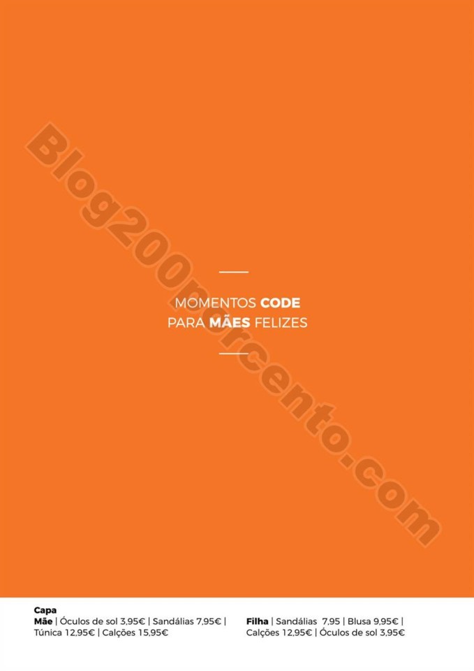 Antevisão Folheto CODE - PINGO DOCE Dia da mãe 