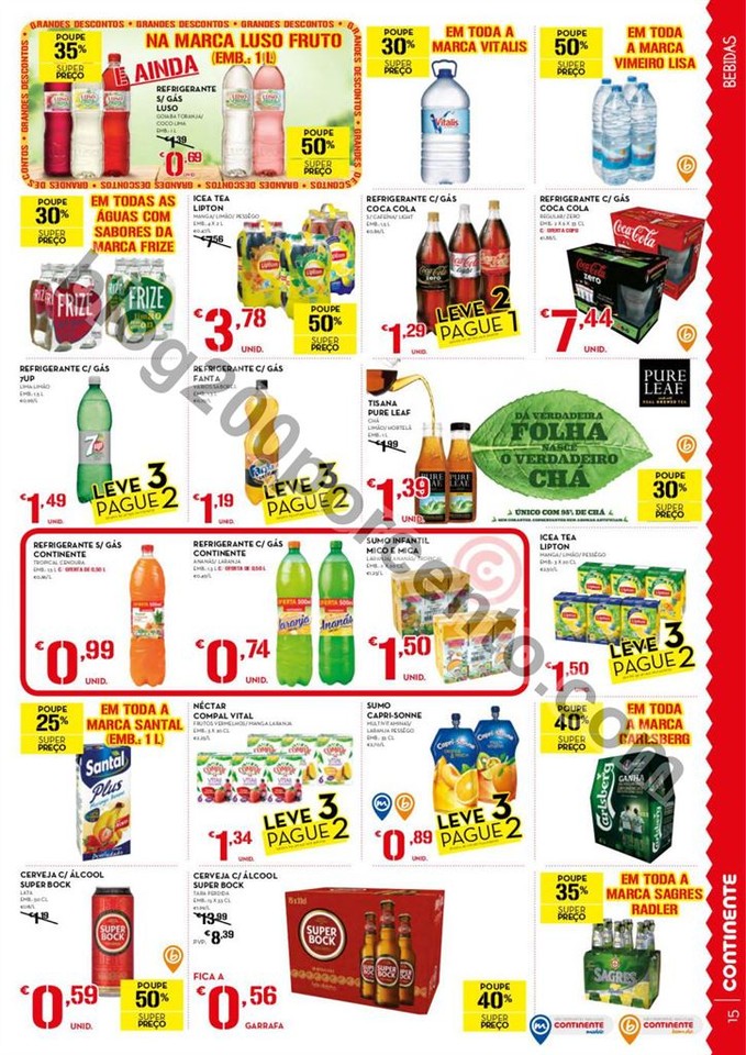 Antevisão Folheto CONTINENTE Promoções de 10 a 