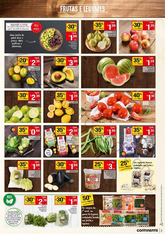 Antevisão Folheto CONTINENTE Promoções de 9 a 1