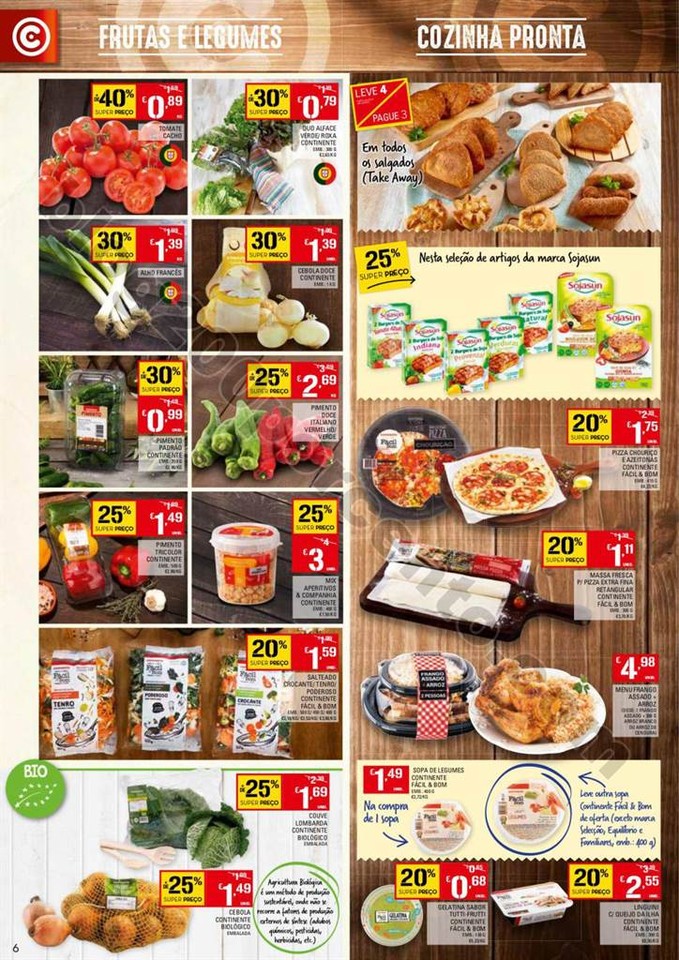 Antevisão Folheto CONTINENTE Promoções de 11 a 