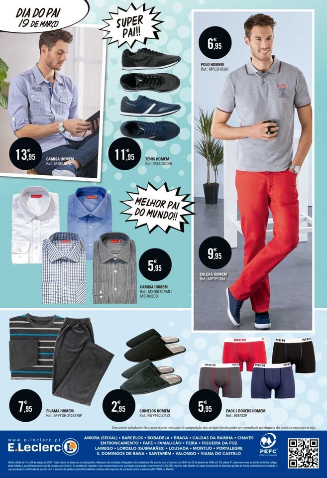 Antevisão Folheto E-LECLERC Promoções de 14 a 2