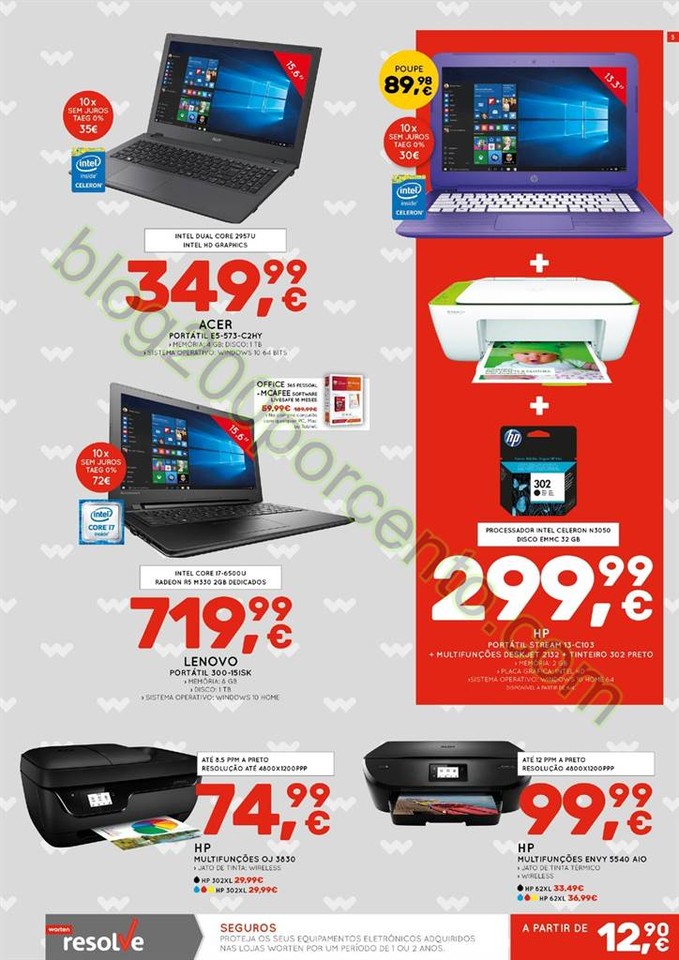 Antevisão Folheto WORTEN promoções de 31 março