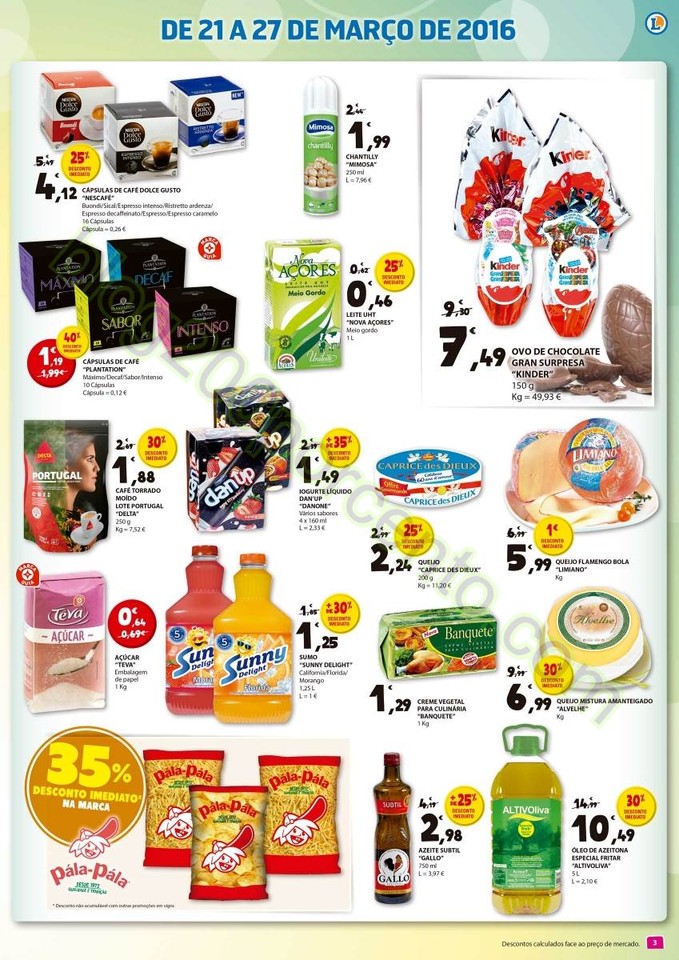 Antevisão Folheto Extra E-LECLERC Páscoa de 21 a
