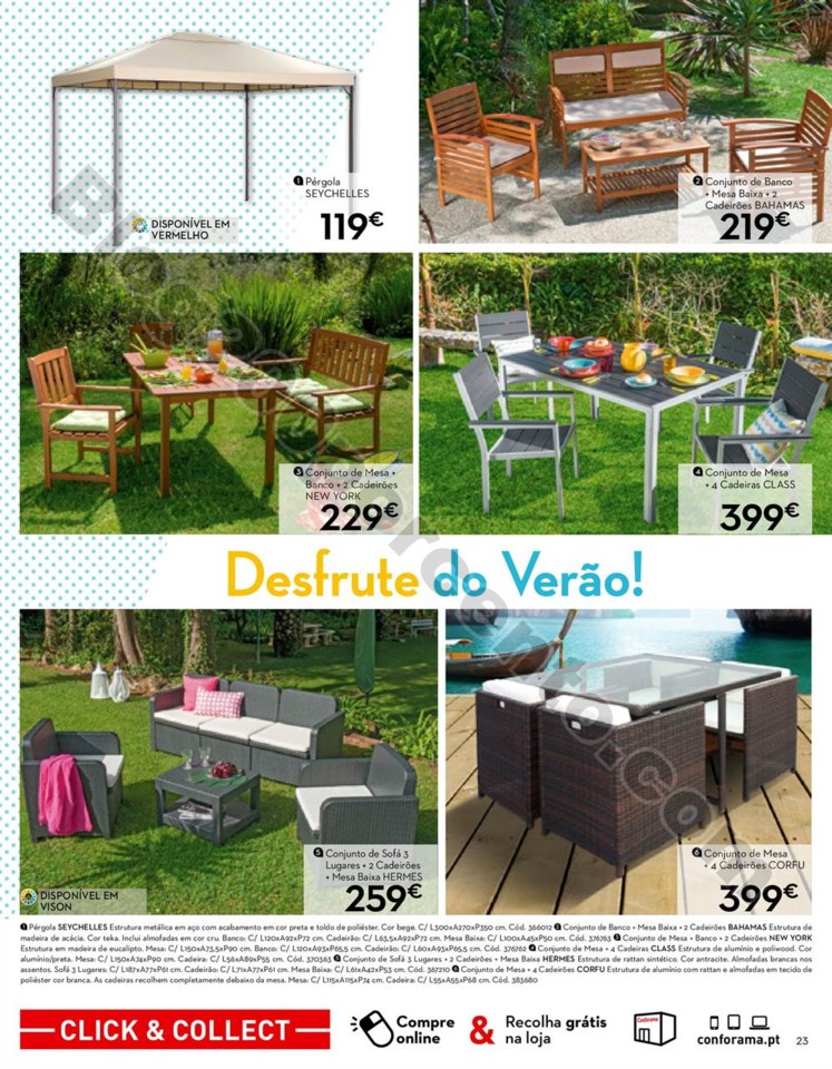 Antevisão Folheto CONFORAMA Mundial promoções d