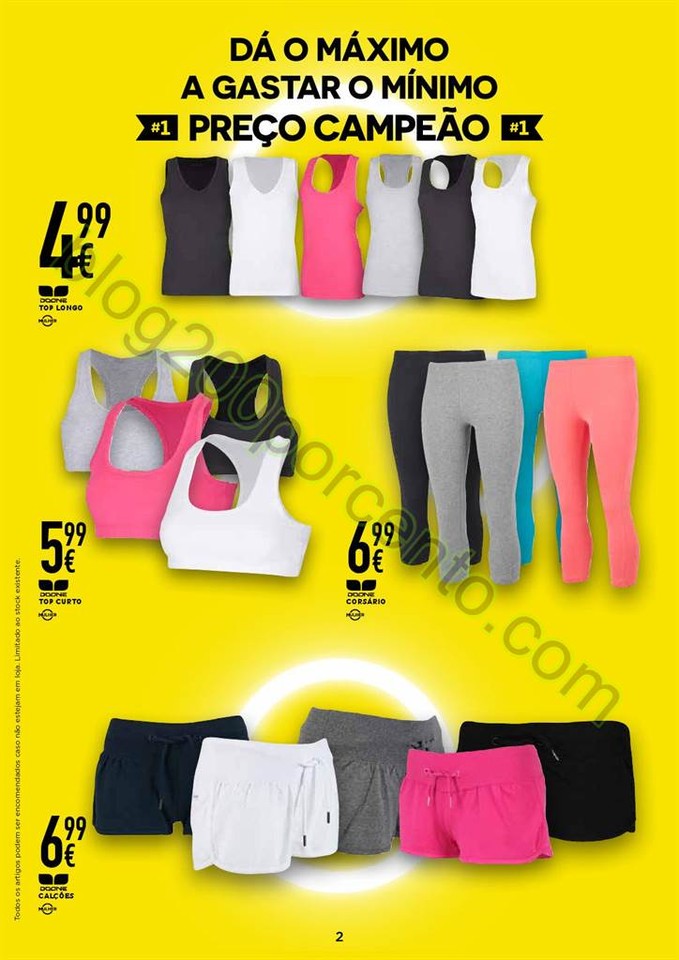 Novo Folheto SPORT ZONE promoções de 28 março a