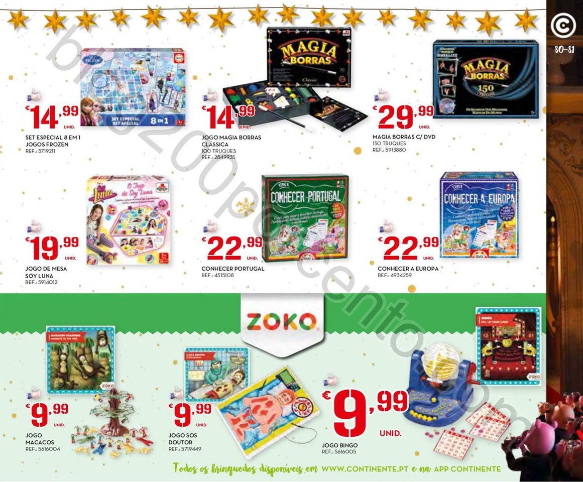 Catálogo Brinquedos CONTINENTE Promoções de 14 