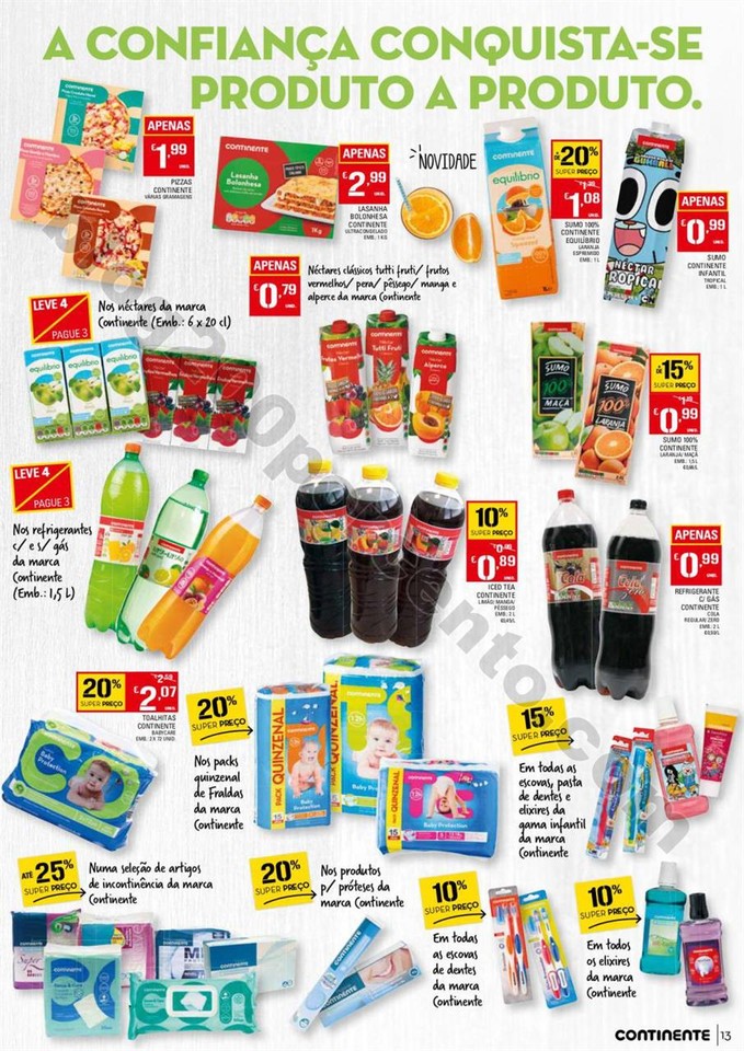 Antevisão Folheto CONTINENTE Promoções de 20 a 