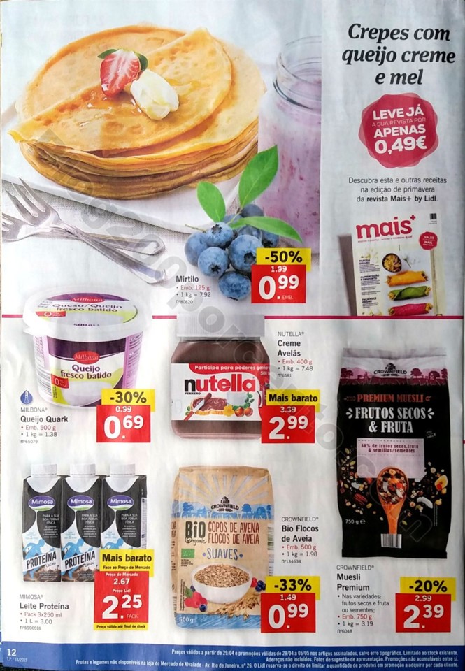 antevisao folheto lidl promocoes de 29 abril a 5 m