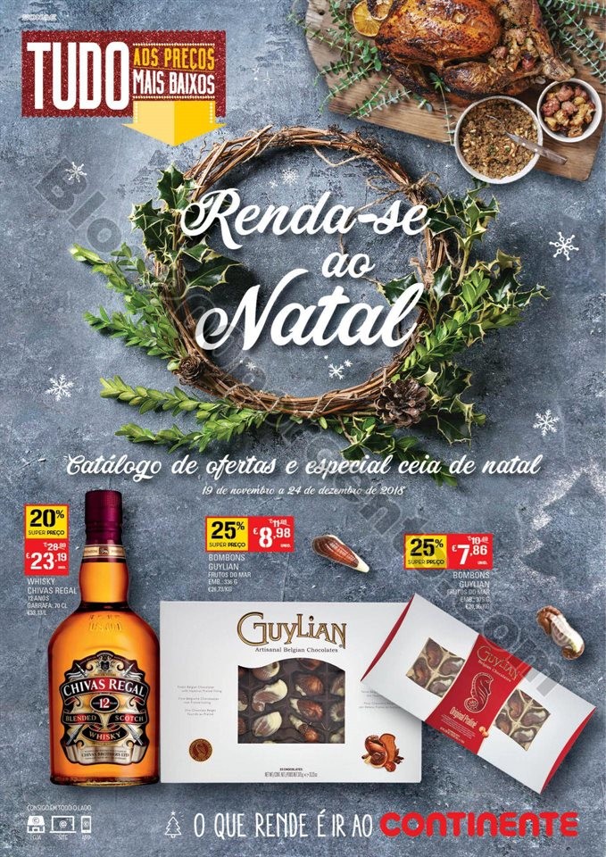 Antevisão Folheto CONTINENTE Especial Natal promo