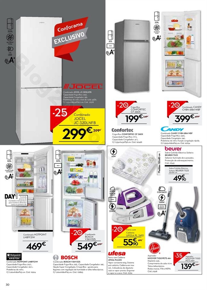 Novo Folheto CONFORAMA promoções até 21 feverei