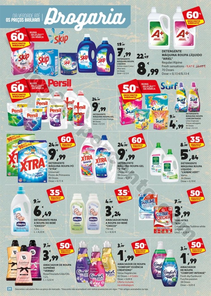 Antevisão Folheto E-LECLERC Promoções de 16 a 2