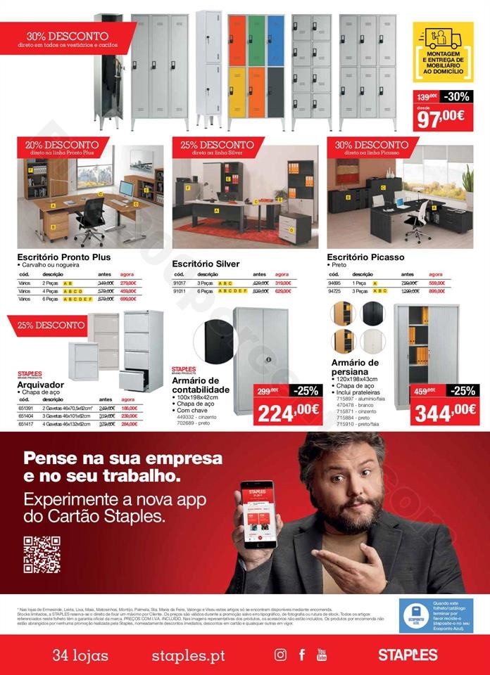 Antevisão Folheto STAPLES Promoções de 12 a 27 