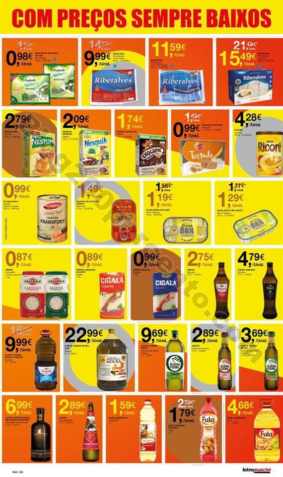 intermarché preços baixos 5 outubro a 6 dezembro