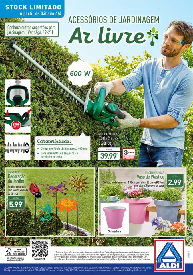 Antevisão Folheto ALDI Promoções a partir de 3 